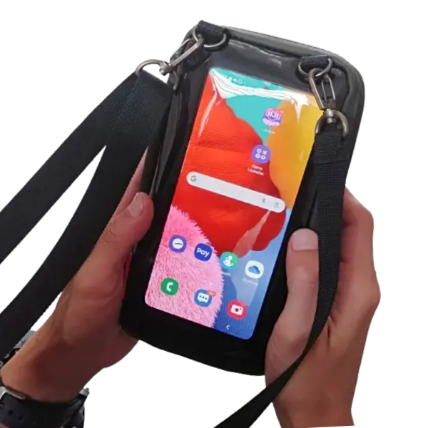 DISKON Cluth bag megan abigadu tas hp anti air pria wanita slingphone waterproof laki laki perempuan