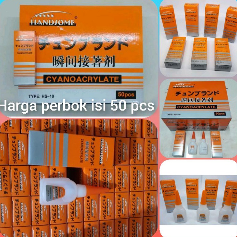 

Harga Promo lem korea hansome per box isi 5 pcs 6