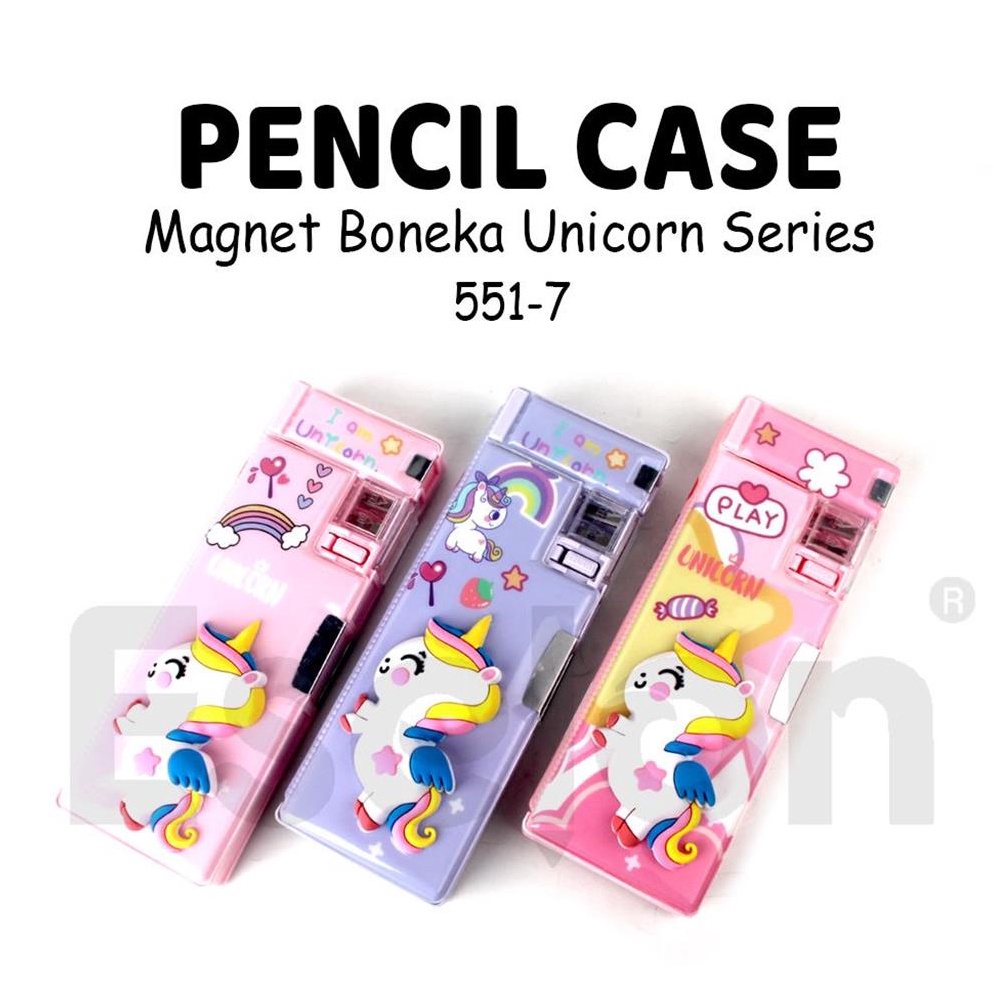 

Super Promo Kotak Pensil Magnet SQUISHY UNICORN 5517 Kotak Pensil SQUISHY ATF