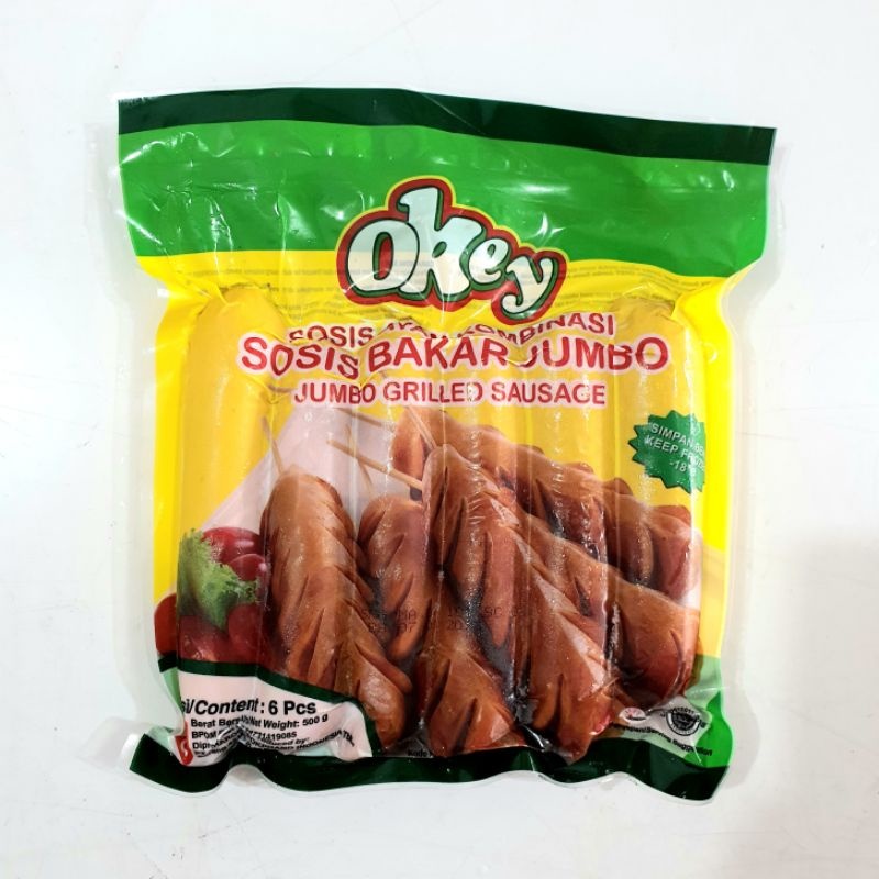 

Okey Sosis Bakar Jumbo 7pcs