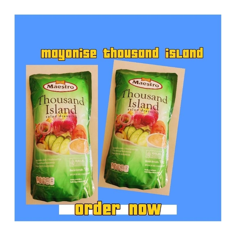 

mayonise thousand island 2kg