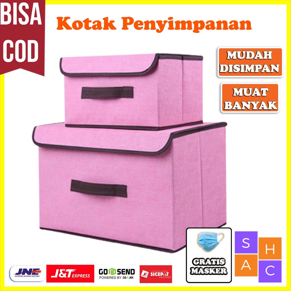 Produk Keranjang Baju Bayi Tempat Penyimpanan Baju Kotak Penyimpanan Serbaguna Box Storage SH153B MC