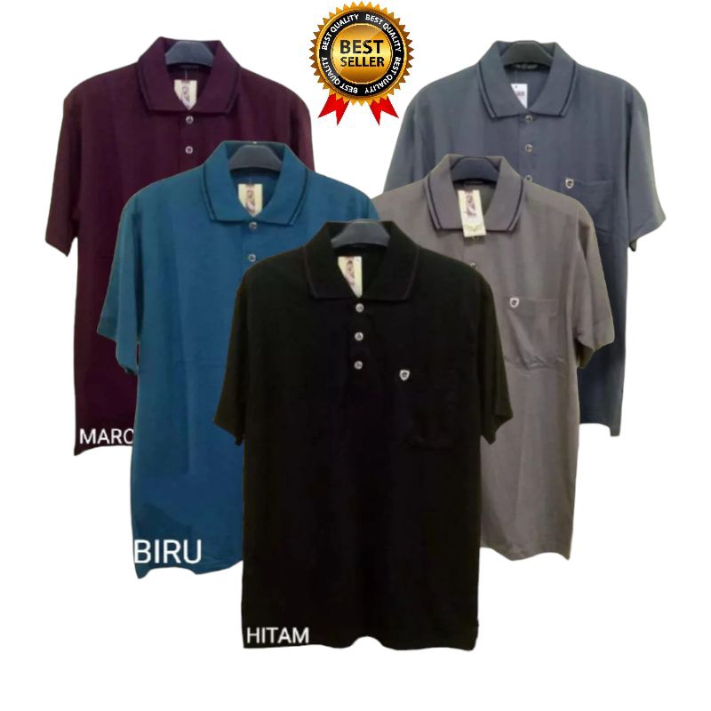 kaos kerah distro/kaos kerah pria dewasa/kaos polo wangky shirt tc saku depan