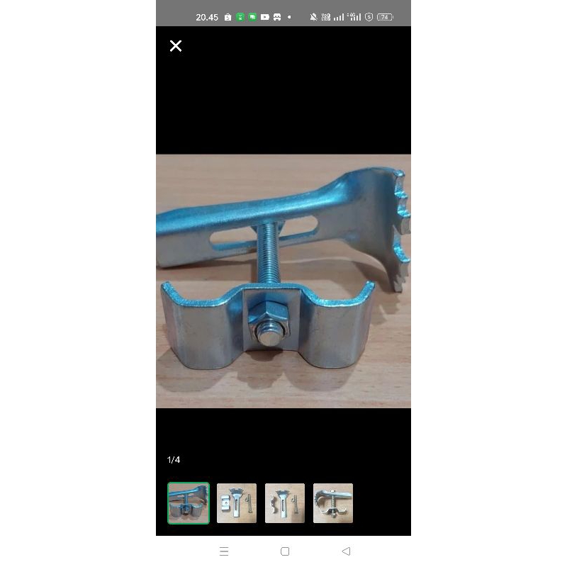 klem grating/klem grating tipe a