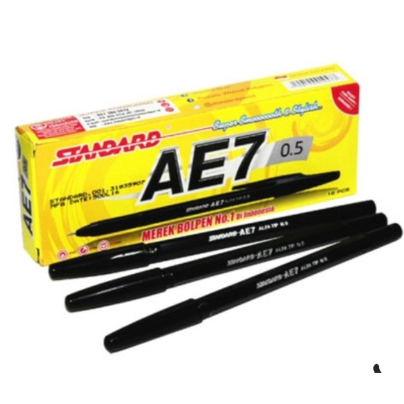 

Bolpen, Bolpoint, Pulpen standard AE7 (per pack)