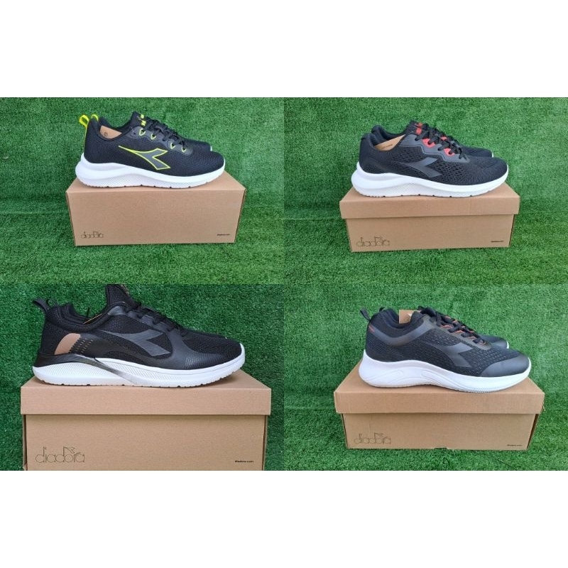 SEPATU DIADORA HITAM PUTIH ORIGINAL 100%