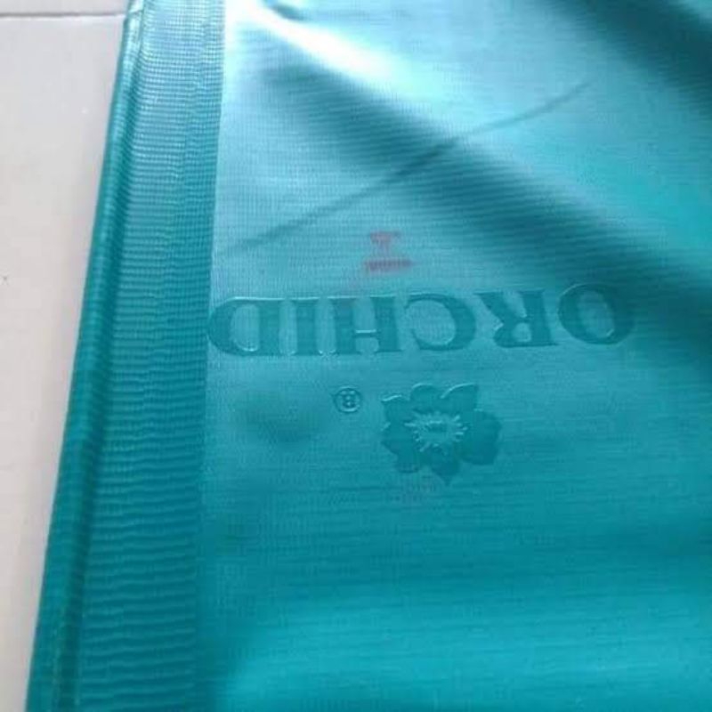 CUSTOM TERPAL ORCHID SEMI KARET ORIGINAL//(warna hijau,biru, coklat,hitam)