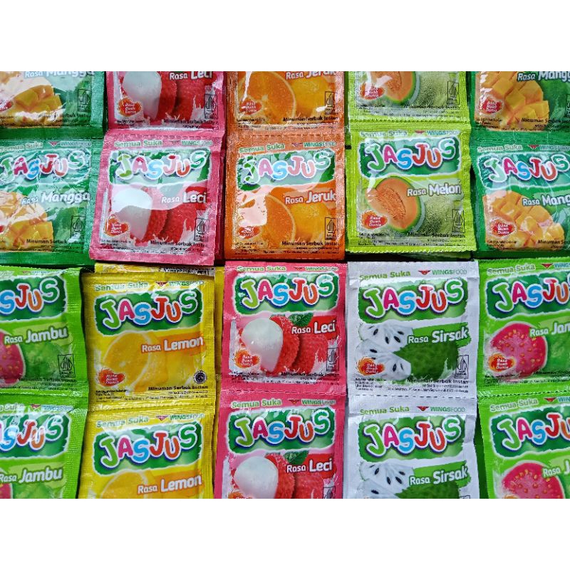 

JAS-JUS ANEKA RASA BUAH Renteng 10 Sachet