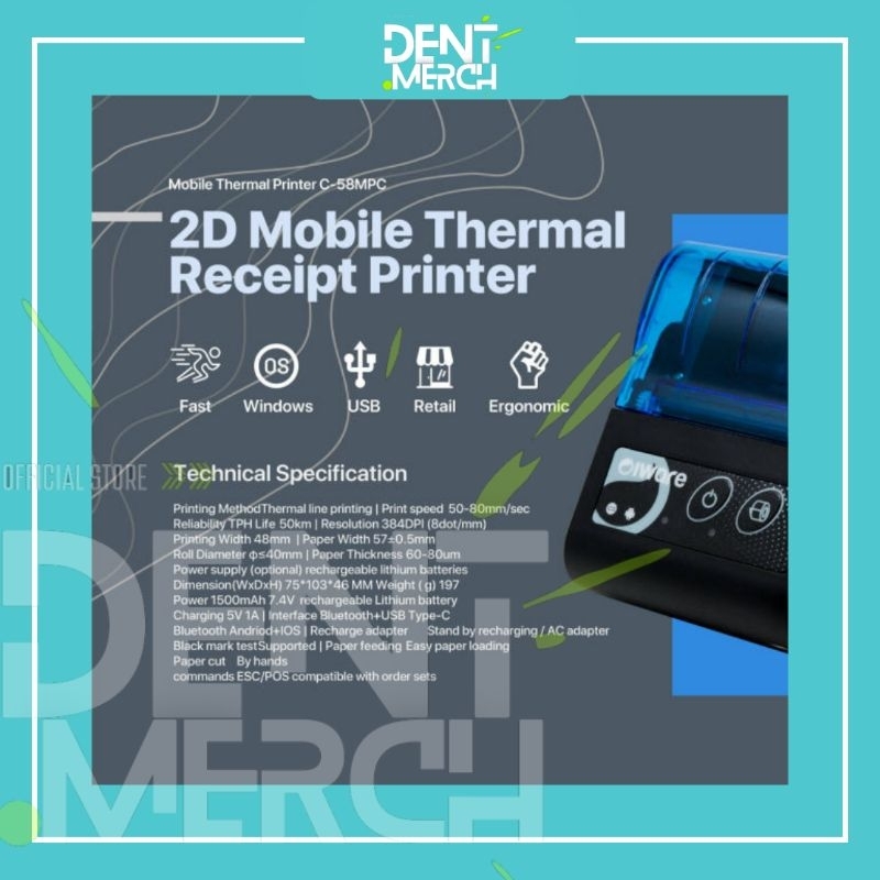 printer thermal Iware MP58
