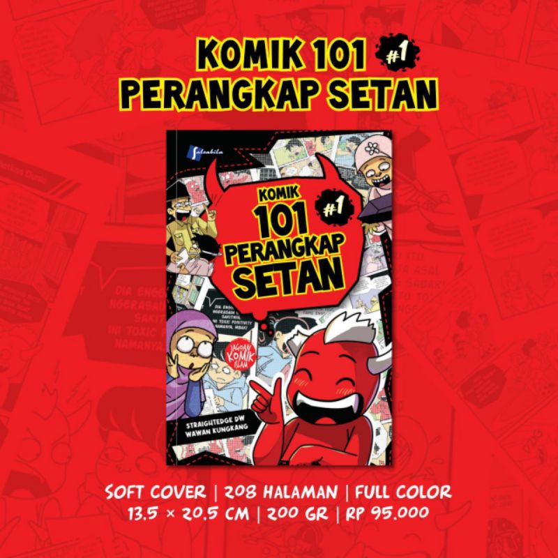 Komik 101 perangkap setan Alkautsar komik tidak takut setan