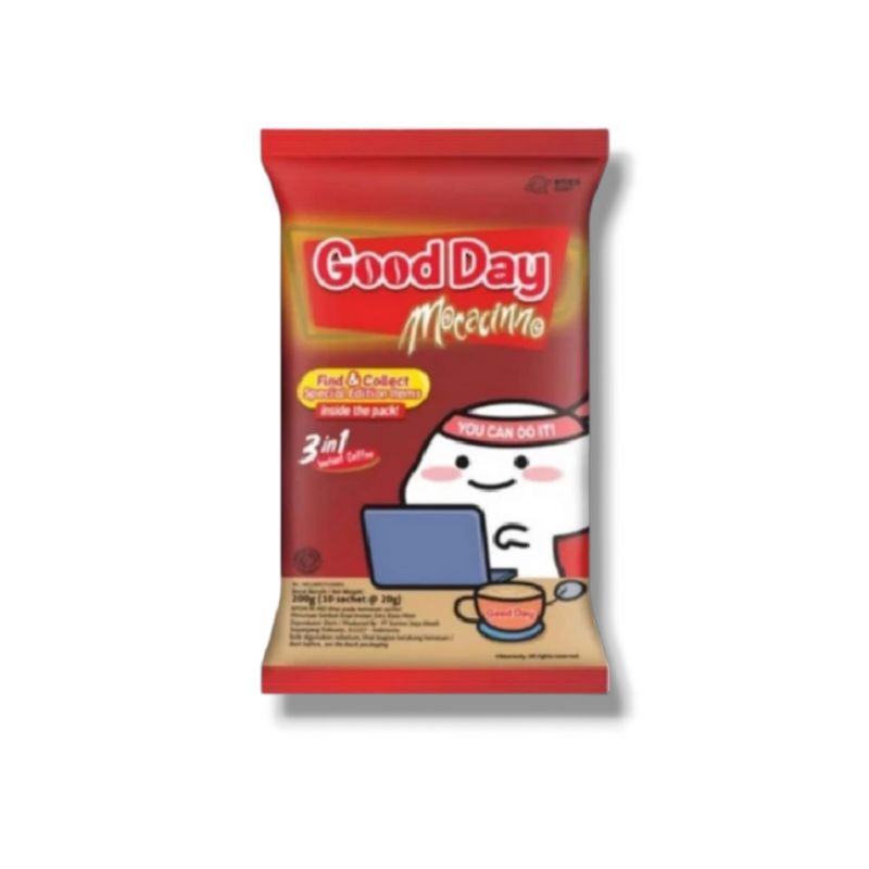 

Kopi Good Day Mocacinno 10 x 20 gram