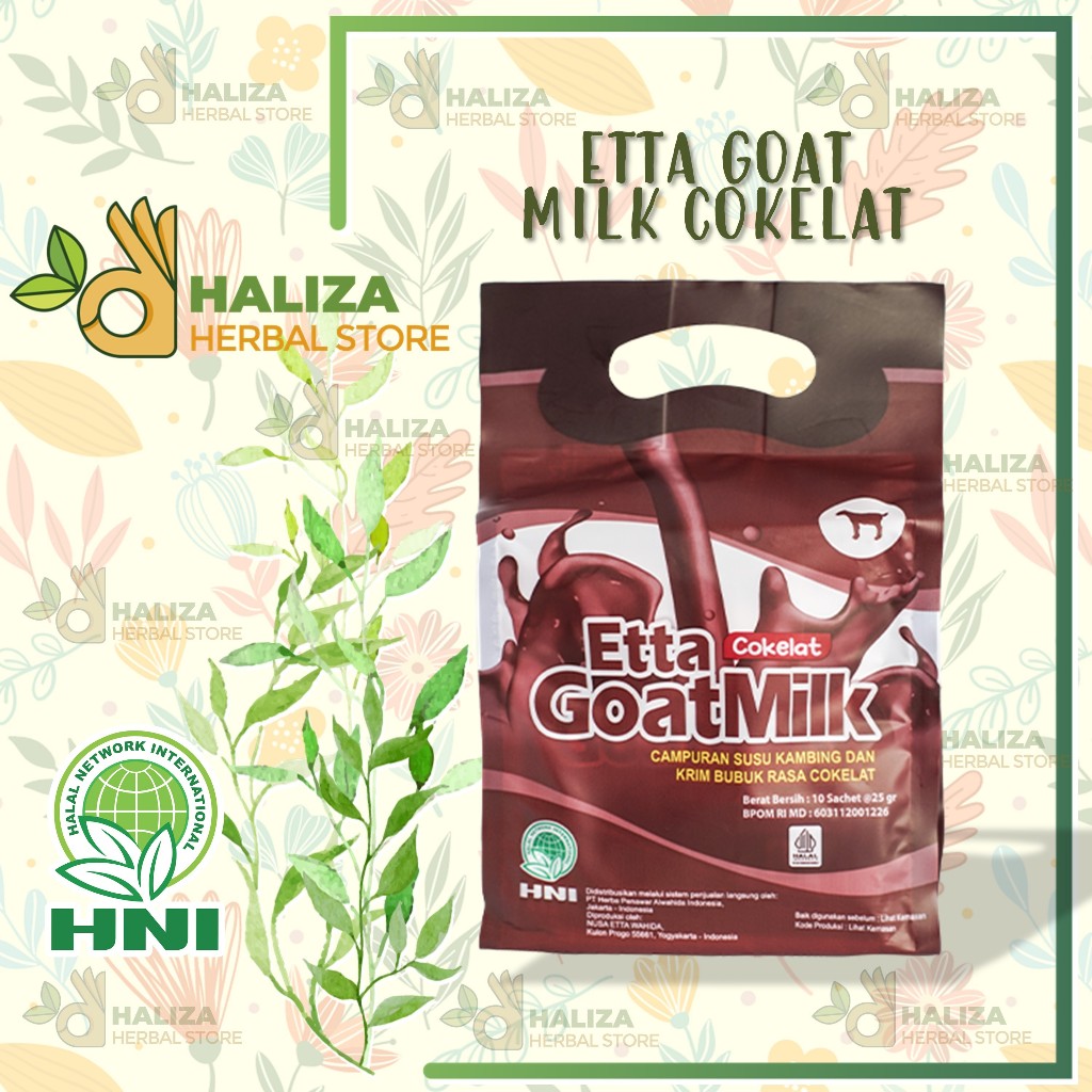 

Etta Goat Milk EGM Coklat HNI HPAI 100% Susu Kambing Etawa Asli | Membantu kesehatan antung dan baik untuk pertumbuhan anak