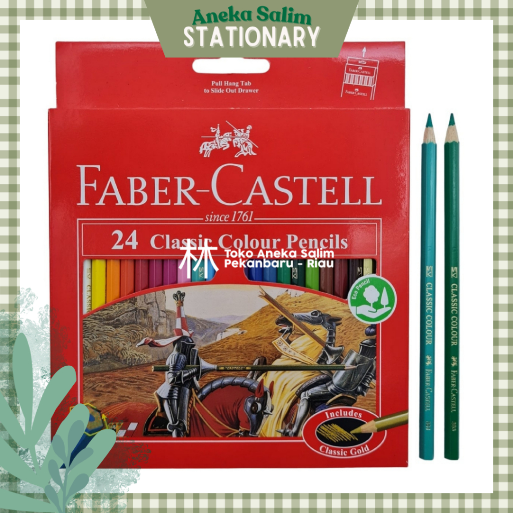 

Anekasalim - Pensil Warna Faber Castell 24 Warna Panjang 115854