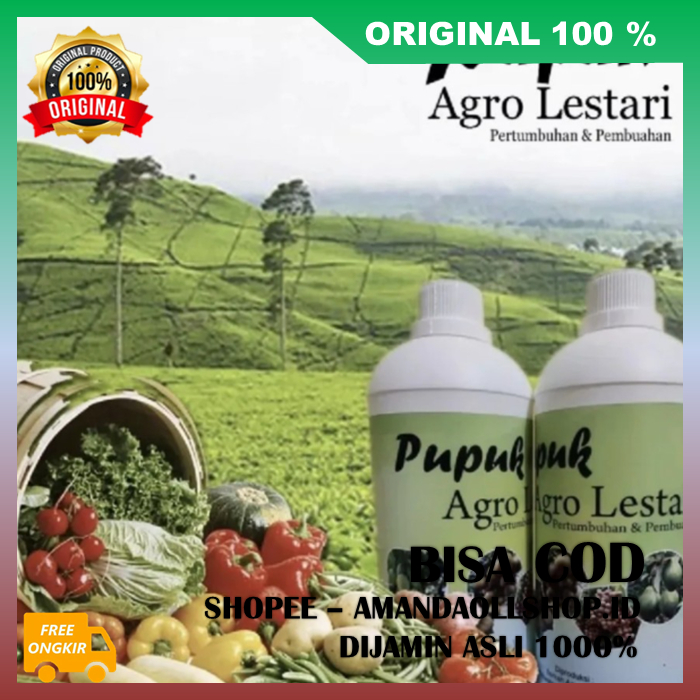 Pupuk Penyubur Dan Pelebat Buah Pupuk Agro Lestari 500ml 100% ASLI