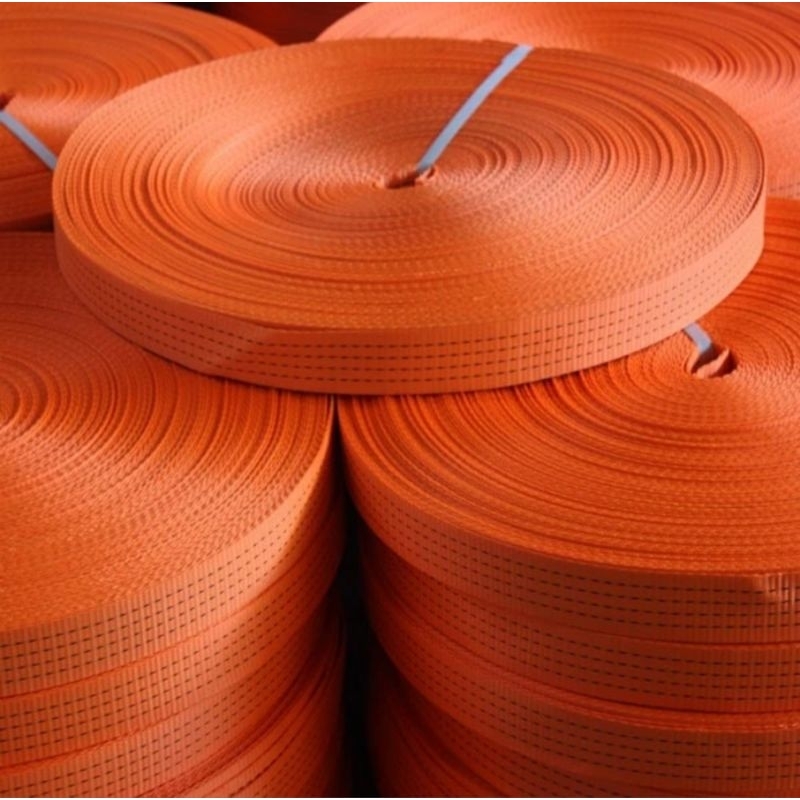 Track Belt Lashing Webbing Sling 2" X 100 Meter | Sabuk Ikat Barang