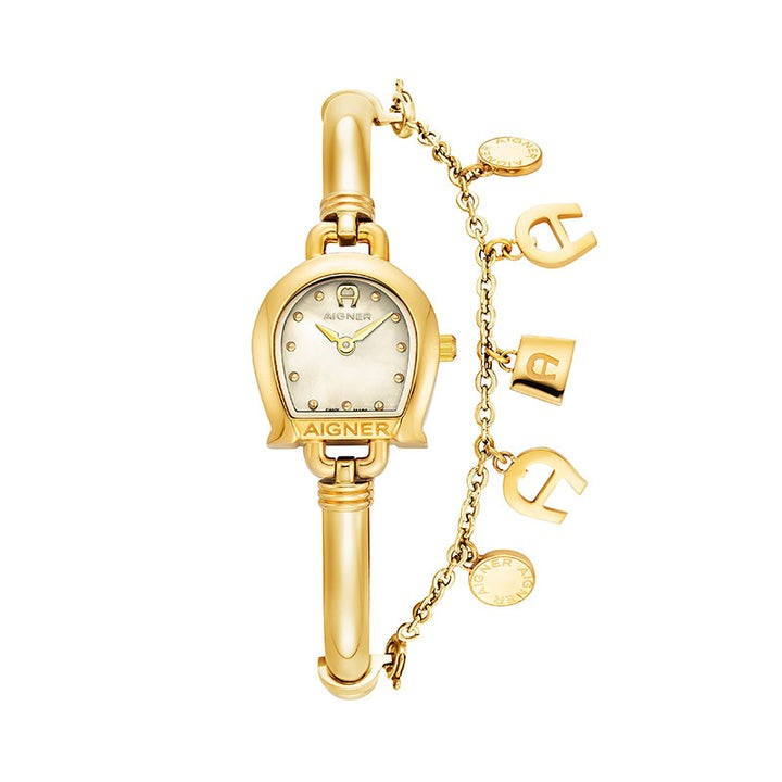 AIGNER AGW.255004 Tuscania Jam Tangan Wanita-Gold