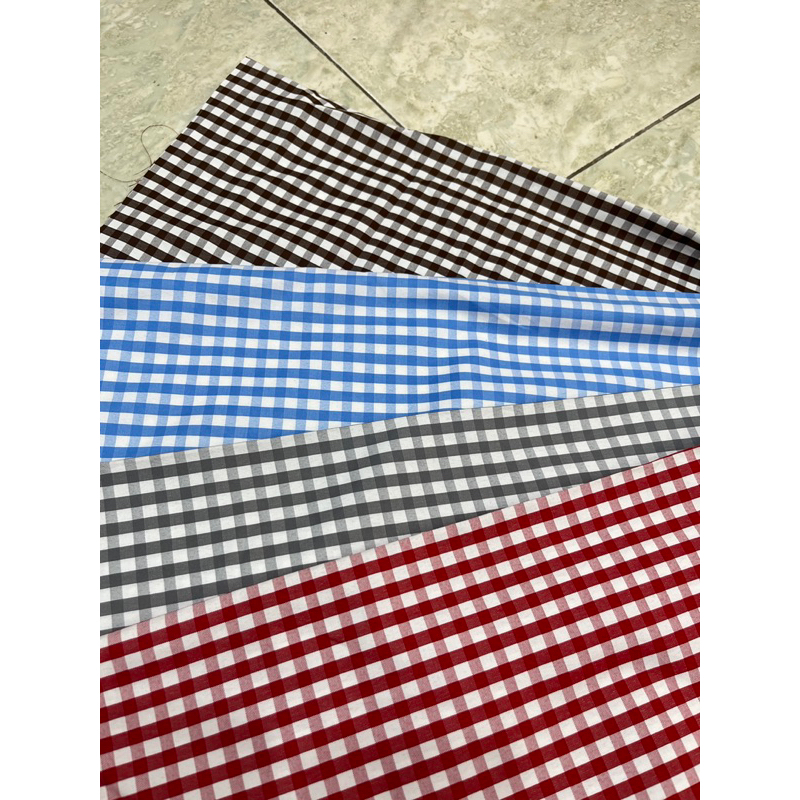 katun jepang kotak bahan kain katun kualitas premium