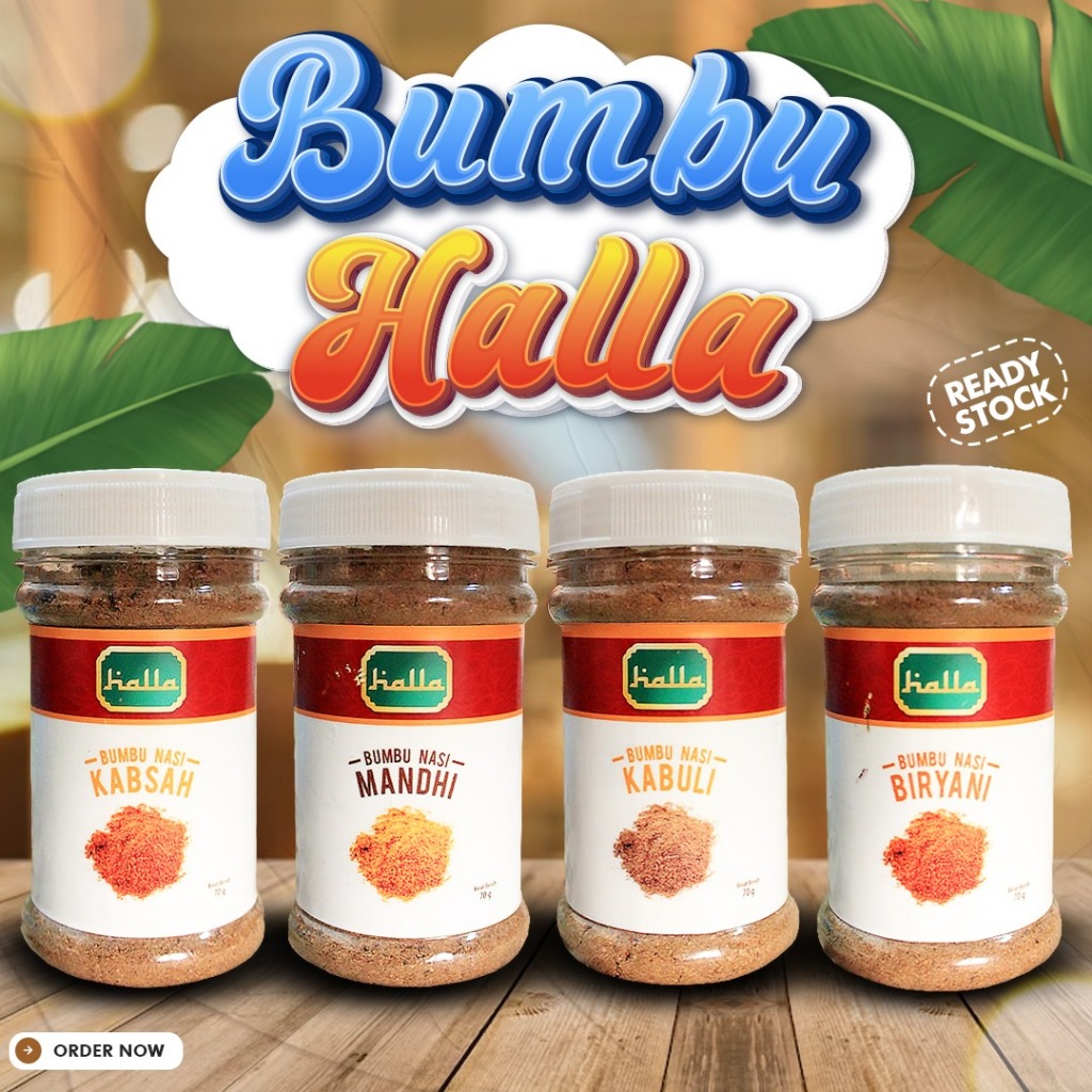 

BUMBU HALLA / BUMBU MASAK / BUMBU KEBULI / BUMBU NASI MANDHI