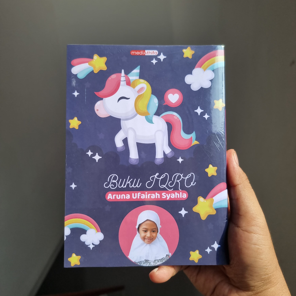 

MOTIF UNICORN 1 - Iqro Custom Cetak Foto Dan Tulis Nama Anak Souvenir Ulang tahun Anak