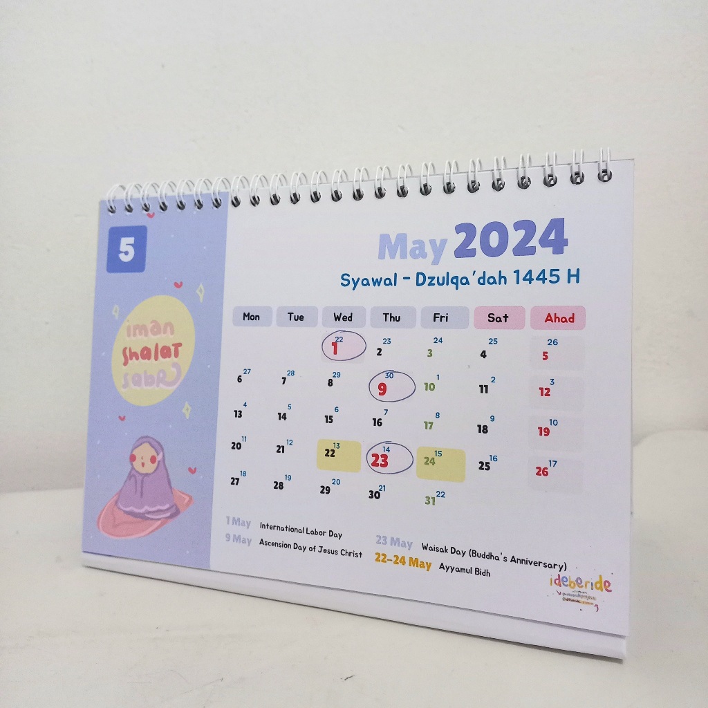 

Kalender 2024 | Kalender Meja | Calendar 2024