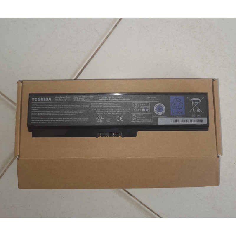 BATERAI LAPTOP TOSHIBA L510 ORIGINAL BERGARANSI RESMI