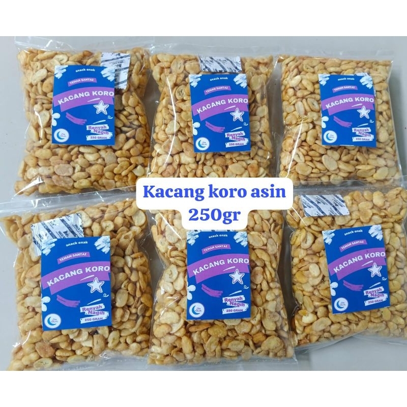 

kacang koro asin