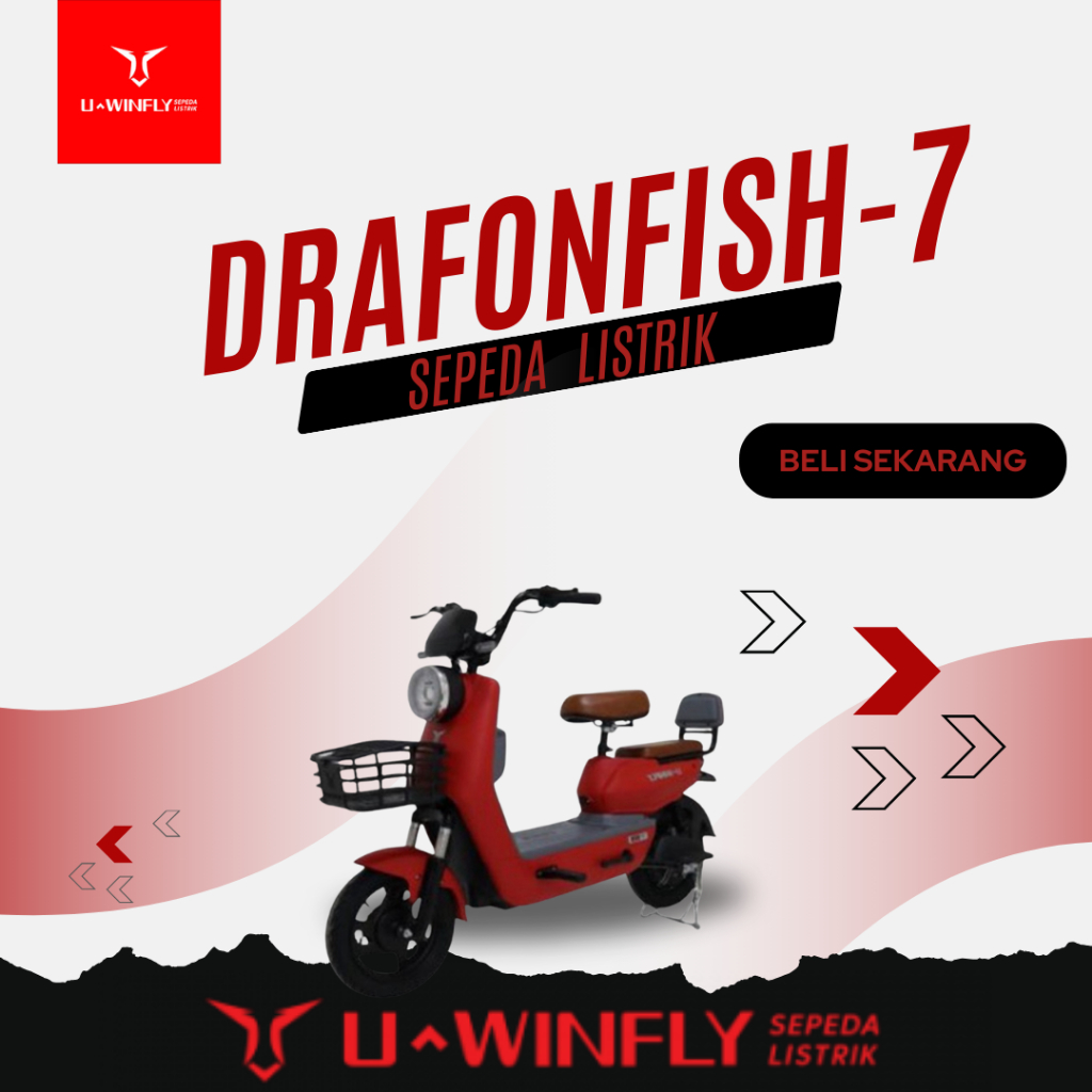 Sepeda Listrik Uwinfly D7S