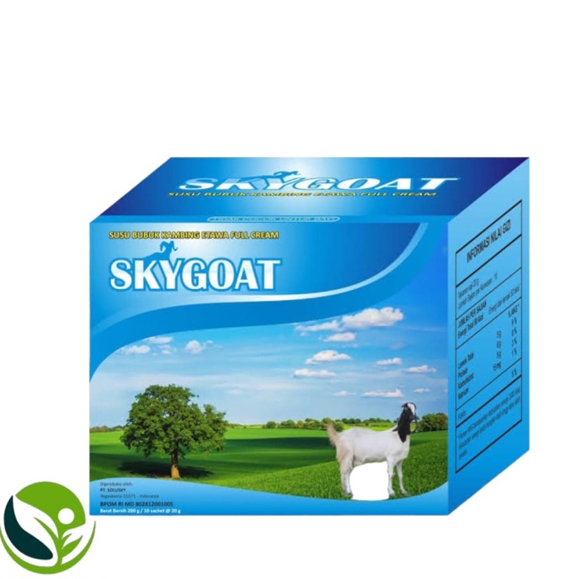 

PRODUK 8CZSK SkyGoat Susu Kambing Etawa Original Dengan Bubuk Krim Susu Kambing Skygoat Per Box MR