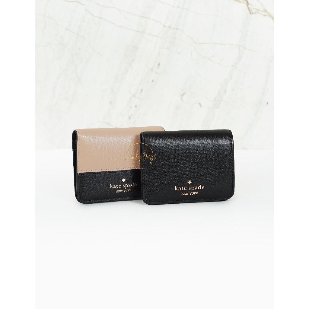 KATE SPADE madison small bifold wallet saffiano leather (authentic/original)
