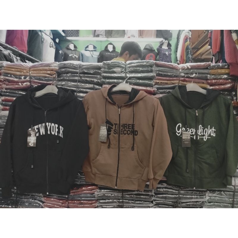 jaket jemper jaket anak tanggung./jaket anak SD/jaket resleting grenelinght,newyork,3second
