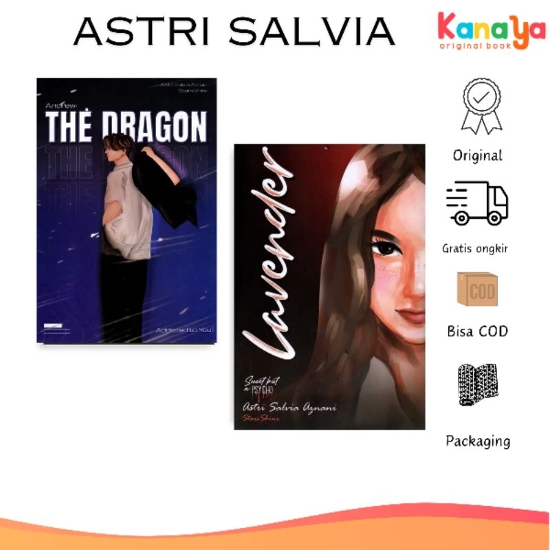 Novel Lavender - The Dragon /Astri Salvia Agnani/Loveable [Original 100%]