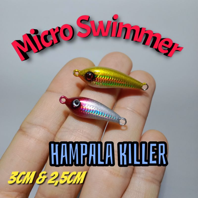 Lure Micro Swimmer/Ultralight Casting/Micro Casting/hampala dan mahseer