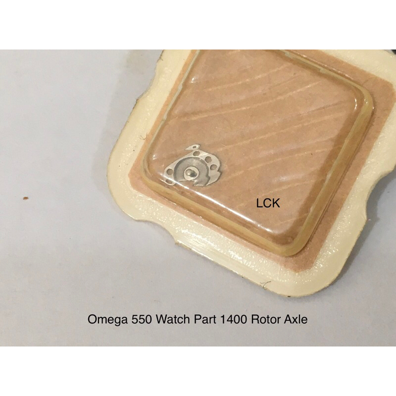 Omega 550 Watch Part 1400 Rotor Axle / Omega 550 Part 1400 untuk Mesin Jam Tangan bagian Poros Rotor