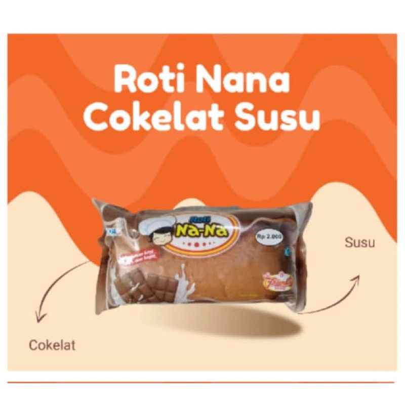 

Roti Nana murah Rasa Coklat susu