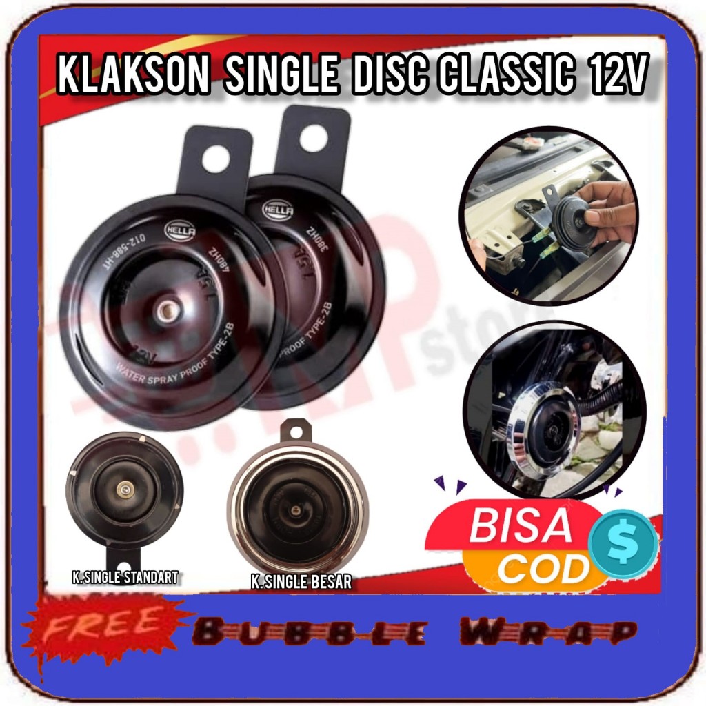 Klakson Motor Suara Mobil Hella / Klakson Hella Classic Suara Mobil Avanza Innova