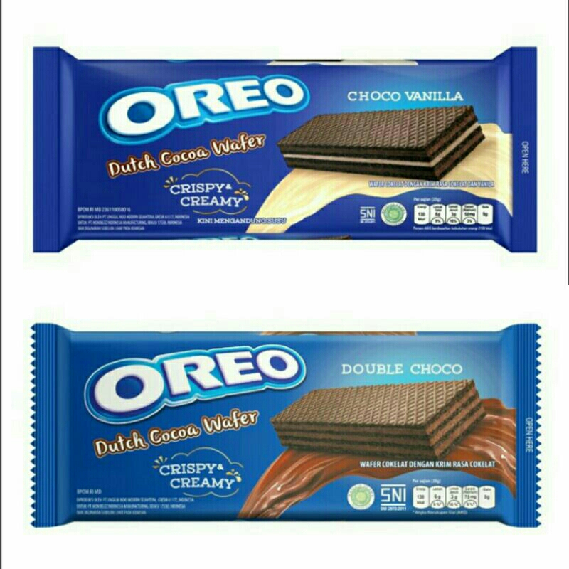 

OREO Dutch Cocoa Wafer Double Choco 117 g