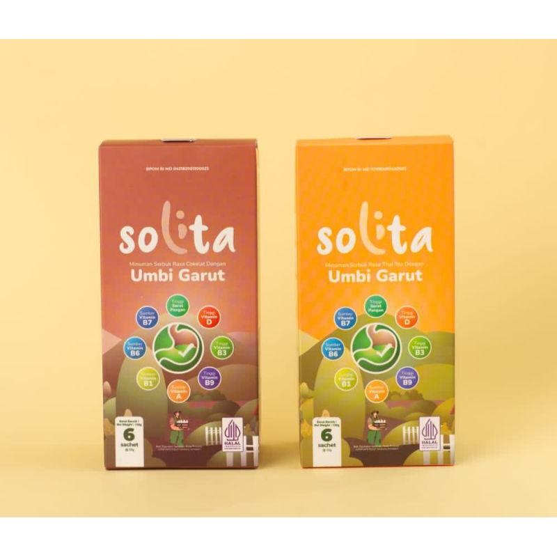 

SOLITA Minuman Serbuk Umbi Garut 1 Travel Pack Isi 6 Sachet