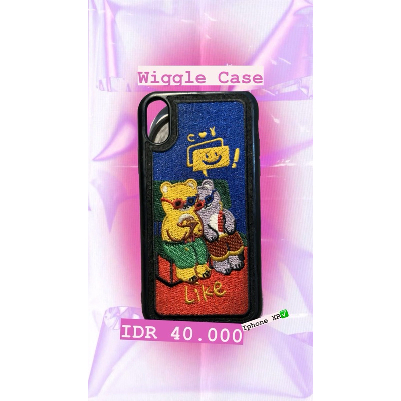 ✨PREELOVED✨ CASE IPHONE XR WIGGLE CASE