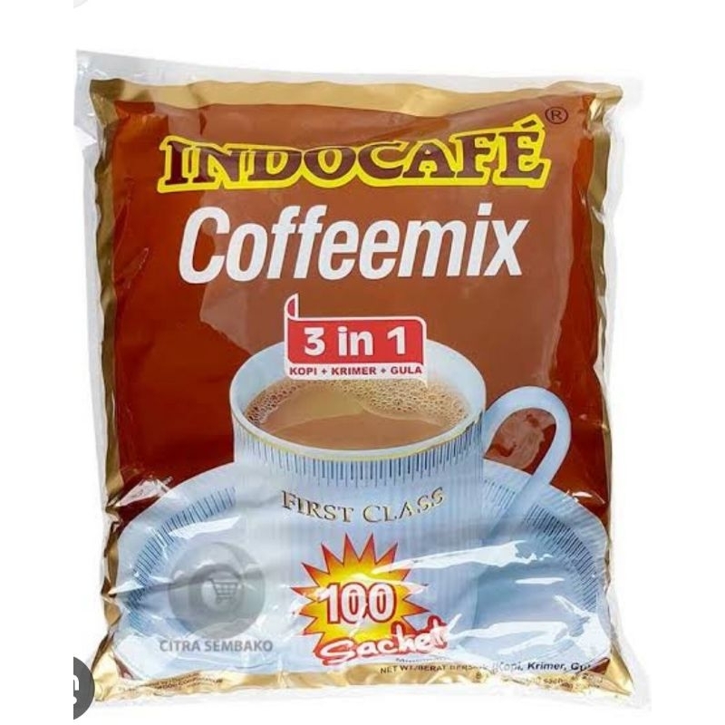 

Indocafe Coffeemix 3in1 1bag isi 100sachet