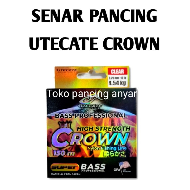 senar pancing utecate crown 150m