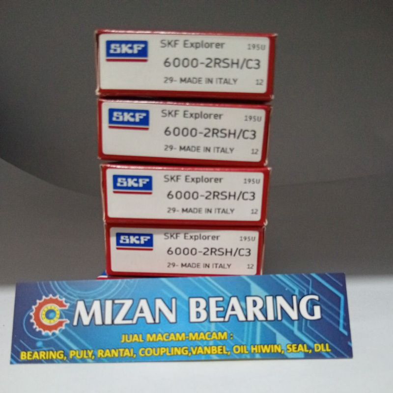 BEARING 6000 2RS C3 SKF original