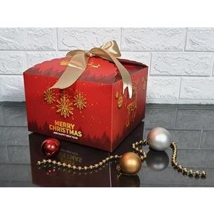 

Box Christmas / Box Hampers Natal (Uk. 22 x 22 x 14 cm)