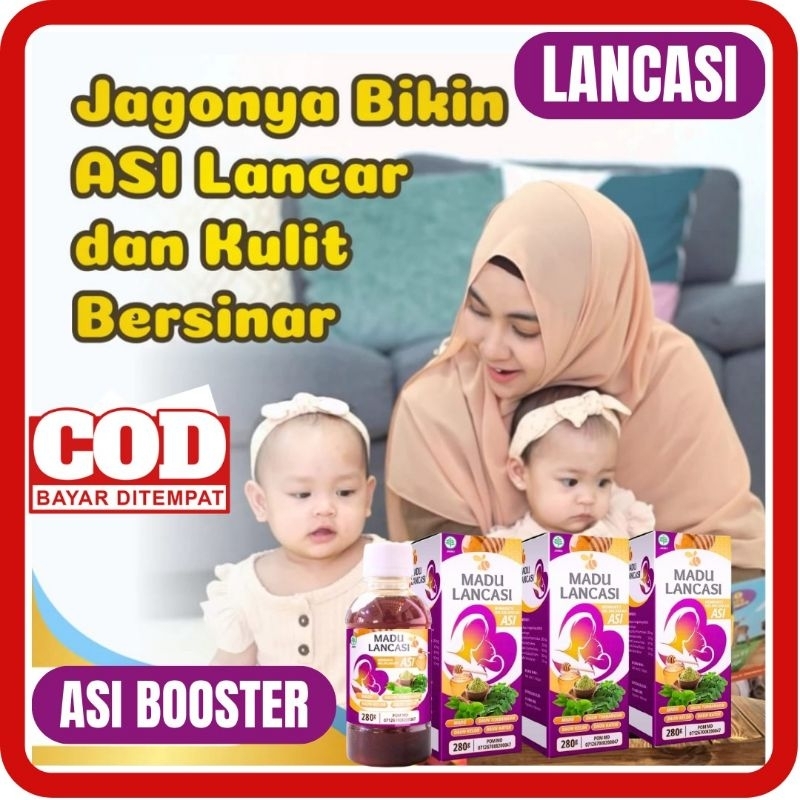 

LANCASI - Madu LANCASI 280 gr Madu LANCAR ASI Minuman Asi Untuk Ibu Menyusui ASI BOOSTER Melancarkan Air Susu Ibu