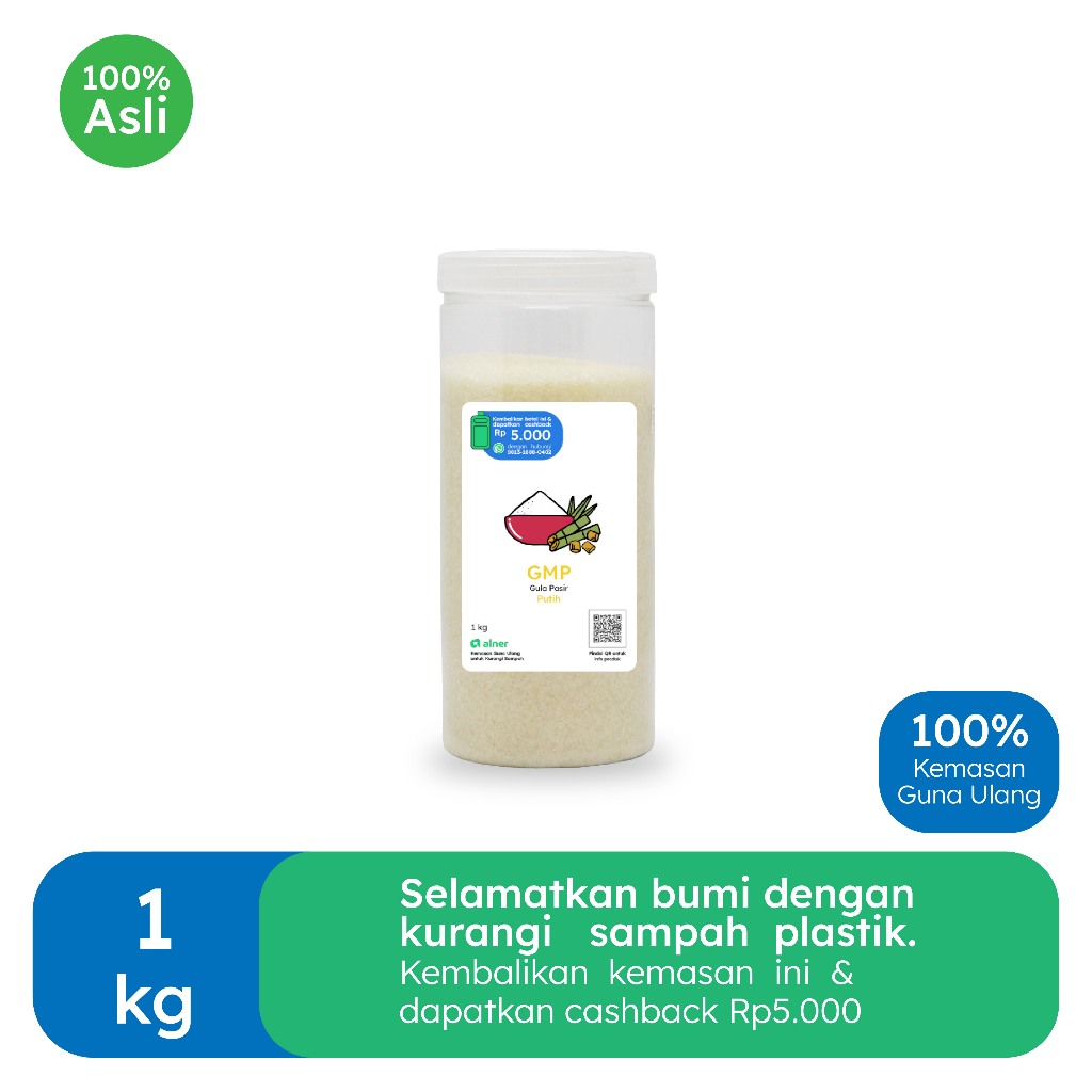 

GMP Gula Pasir Putih Berat 1 kg