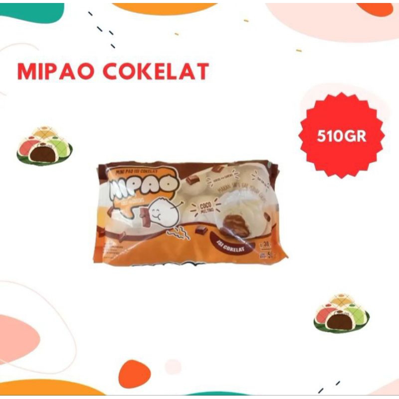 MIPAO COKELAT & MIPAO STRAWBERRY 510GR