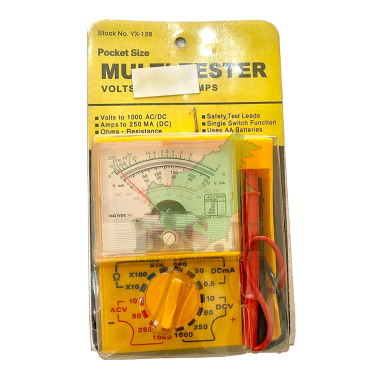 MULTITESTER ANALOG MINI YX-128