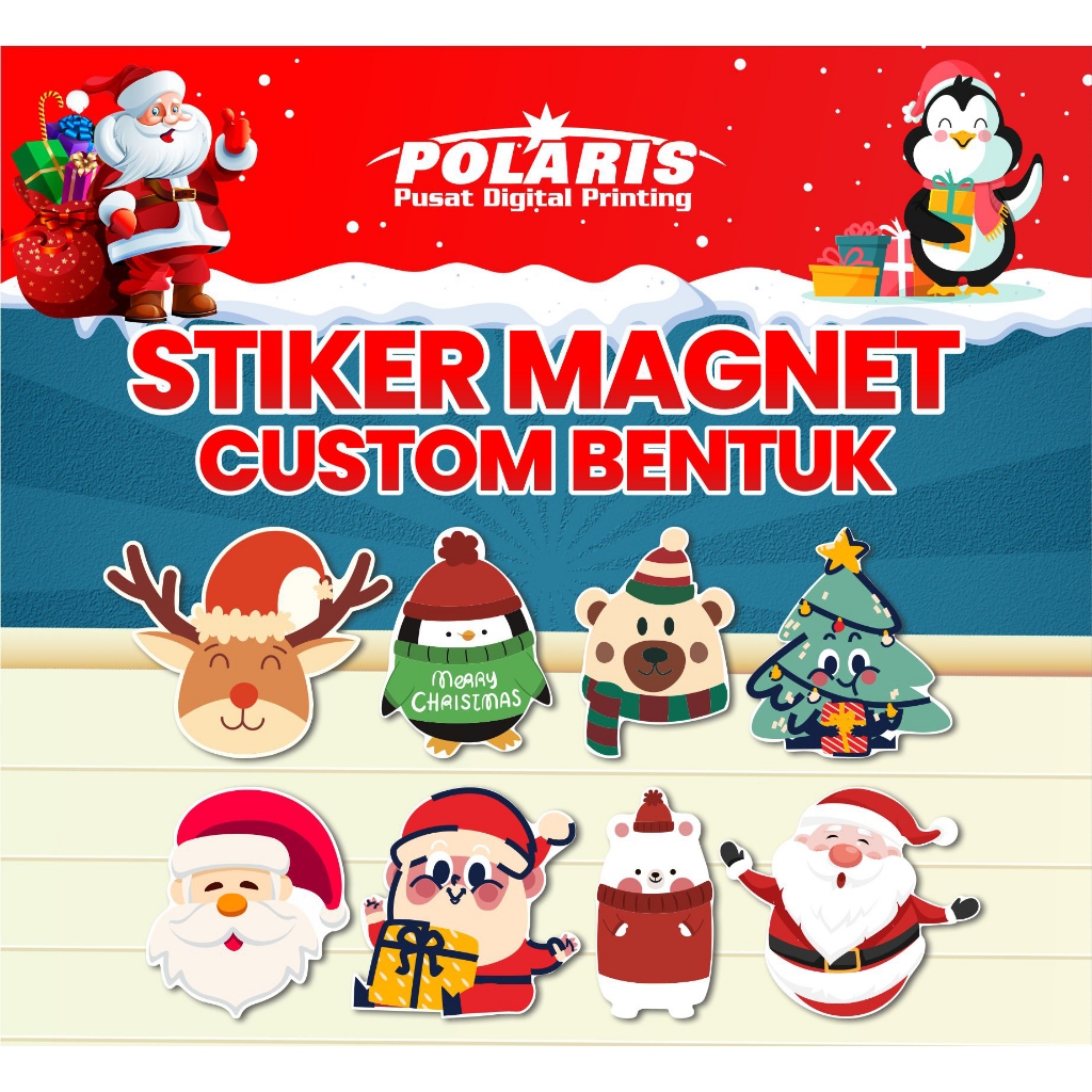 CUTTING STIKER MAGNET A3+ - CUTTING PUTUS - DIE CUT