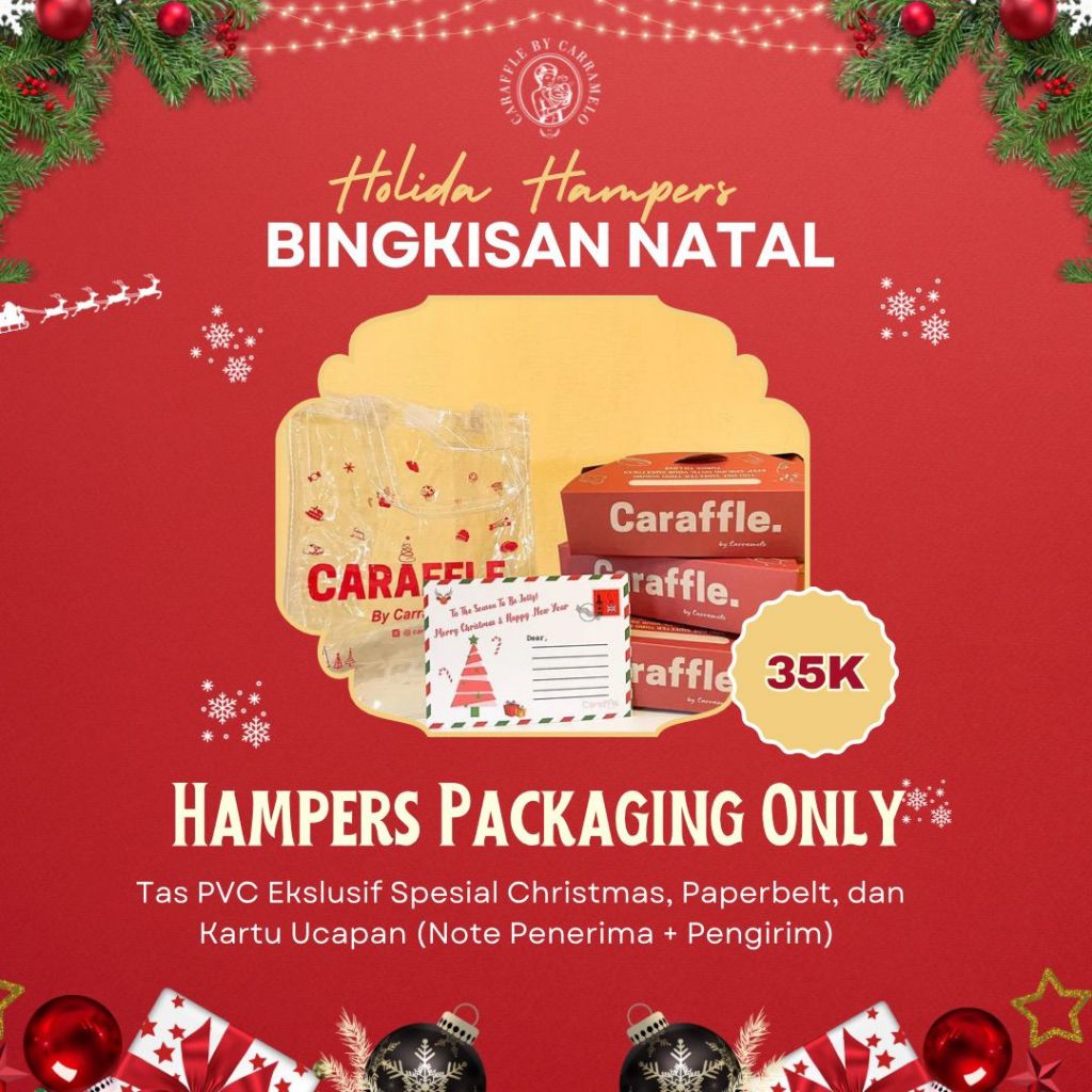 

Hampers Natal - Hampers Packaging Only