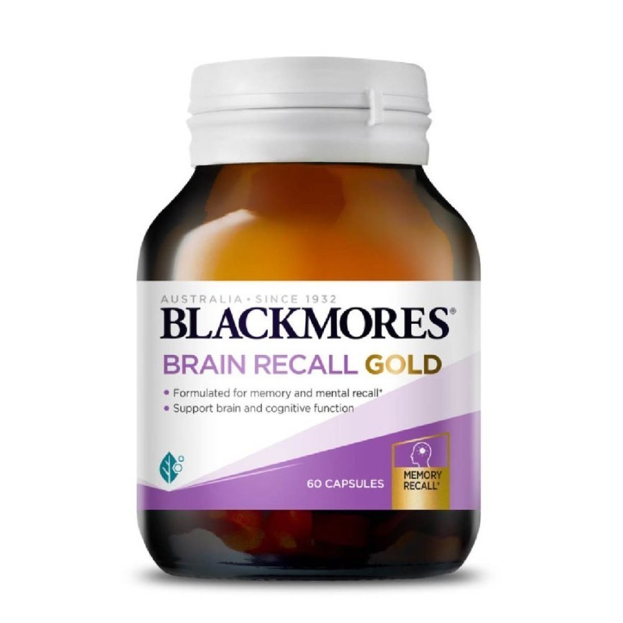 Blackmores Brain Recall Gold// Support Brain & Cognitive Function, 60s