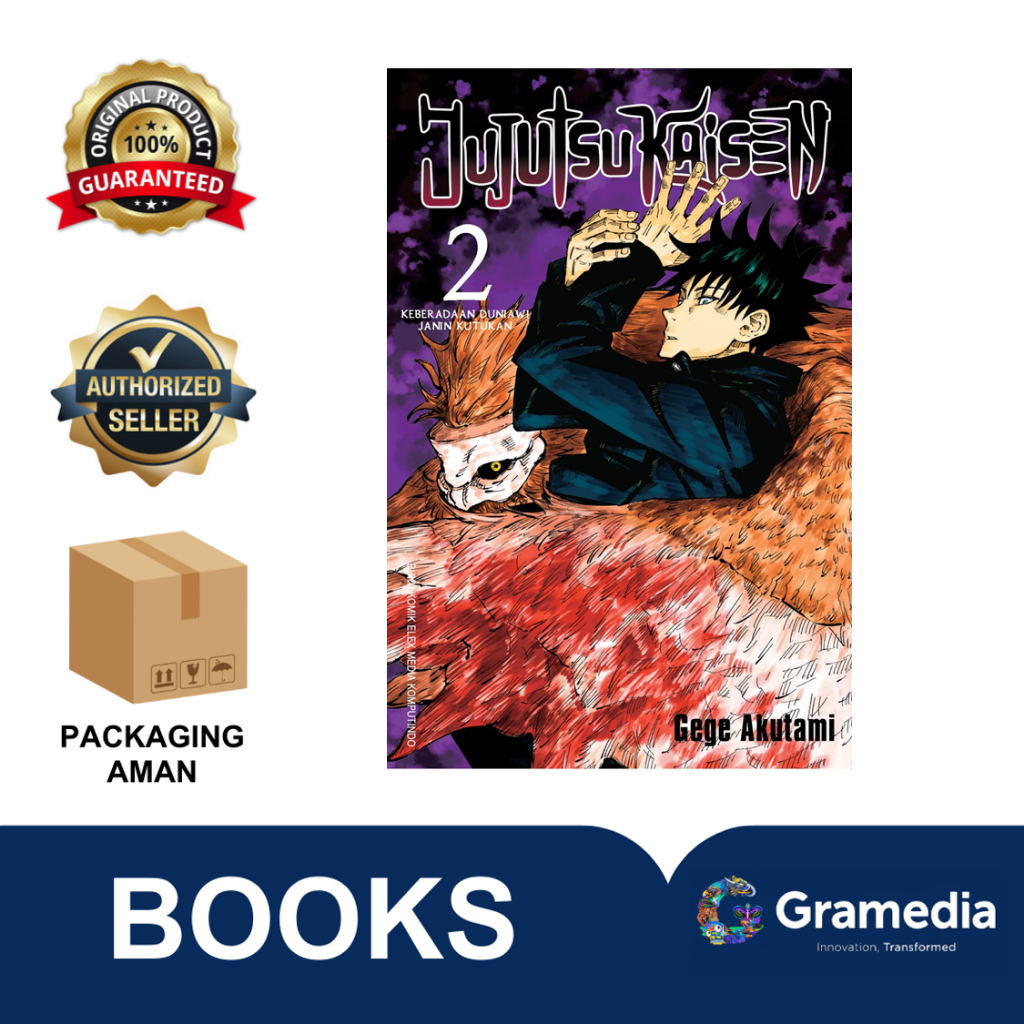 Gramedia Bintaro -   JUJUTSU KAISEN 02